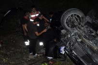 Otomobil Takla Attı Açıklaması 1 Ölü, 2 Yaralı