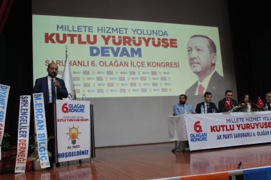 AK Parti Saruhanlı İlçe 6. Olağan Kongresi Yapıldı