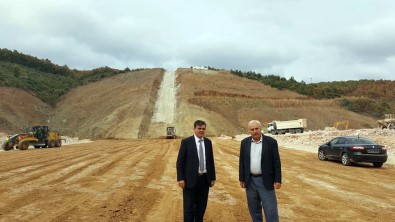 Başkan Yalçın, Dereköy Barajında İncelemelerde Bulundu