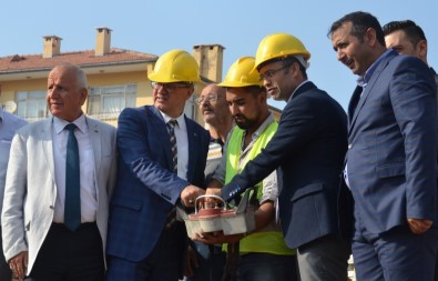 Tavas'ta SGK İlçe Binasının Temeli Atıldı