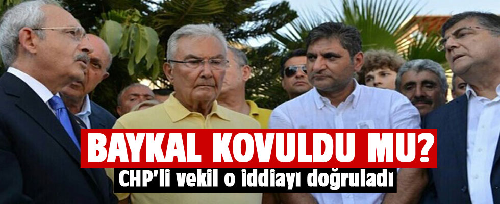 CHP'de kriz büyüyor! Deniz Baykal kovuldu mu?