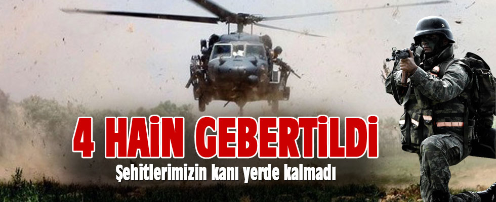 Şehidimizin kanı yerde kalmadı! Hainler vuruldu