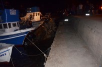 Sinop'ta Otomobil Denize Uçtu