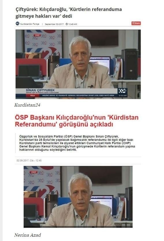 Kemal Kılıçdaroğlu'ndan bir skandal daha! Barzani'ye destek verdi