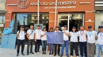 Anadolu Üniversitesi 'Kocatepe Zafer Yürüyüşüne' Katıldı