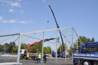 BATMAN BELEDIYESI - Fuar Alanında Son Rötuşlar