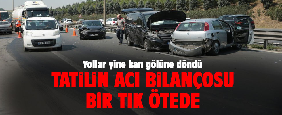 Kurban Bayramı tatili boyunca 112 kişi öldü, 482 kişi de yaralandı