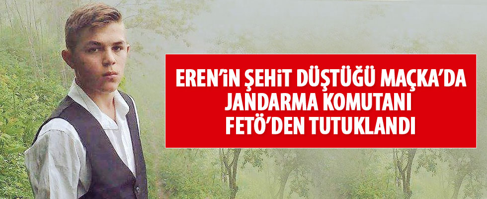Maçka Jandarma Komutanı tutuklandı
