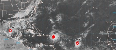ABD'nin Başı Harvey'den Sonra Irma Kasırgası İle Dertte