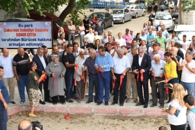 Başkan Çetin Yaylada Park Ve Atatürk Büstü Açtı