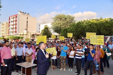 Payas'ta Su Protestosu