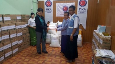 TİKA'dan Myanmar'a Yardım Eli