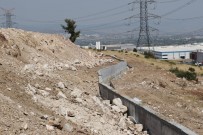 Yunuskent'te İstinat Duvarları Tamamlanıyor