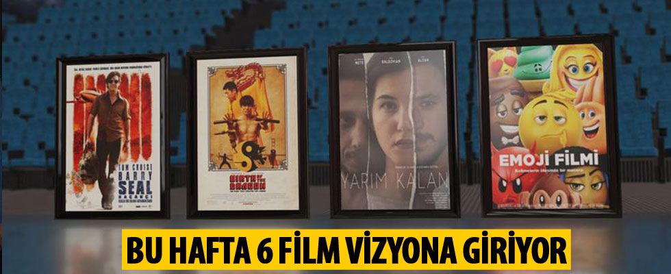 Bu hafta 6 film vizyona girecek