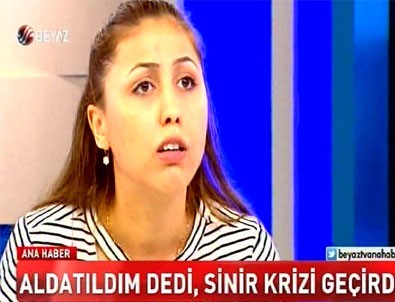 Canlı yayında sinir krizi geçirdi