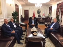 ABDÜLHAMİT GÜL - Kilis Protokolü Bakanlarla Görüştü