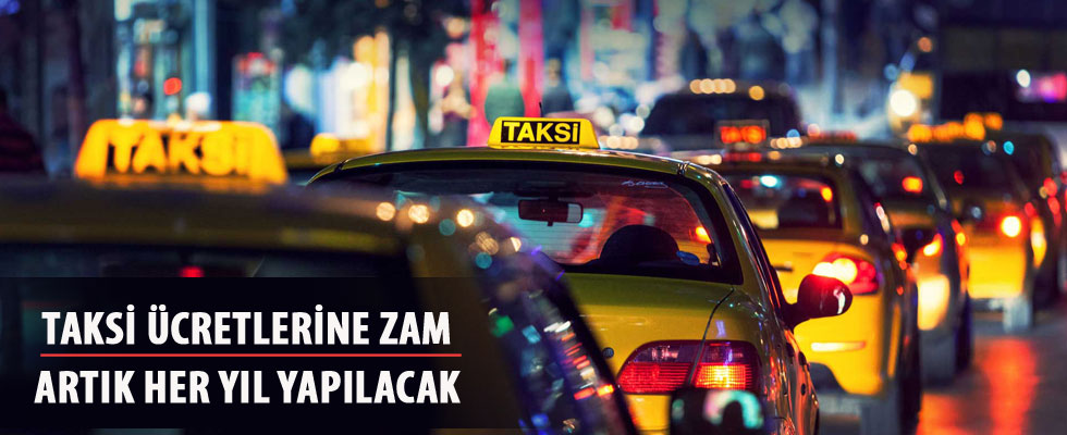 Taksimetre ücretine zam