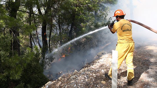 Muğla'da 32 Ev ve 150 hektar alan yandı