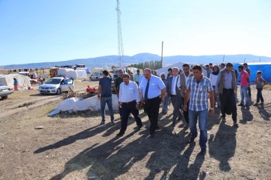 AFAD'tan Afetzede İşçilere Çadır