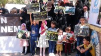 GÜLISTAN CADDESI - Arakan'daki Saldırılar, Batman'da Protesto Edildi