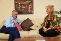 HALİL İBRAHİM ŞENOL - Başkan Şenol, Fatma Belgen'i Yalnız Bırakmadı