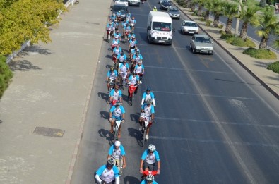 Başkan Şirin 'Büyük Taarruz Bisiklet Turu' Gönüllülerini Ağırladı