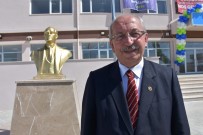 OKUL PROJESİ - Çorlu Gazi Mustafa Kemal Atatürk Spor Lisesi'ne Atatürk Büstü Yapıldı