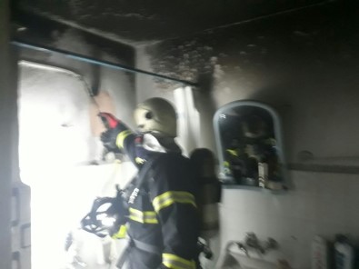 Elektrikli Şofben Banyoyu Yaktı