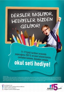 Forum Kayseri'de Okul Alışverişi Hem Kazançlı Hem Eğlenceli
