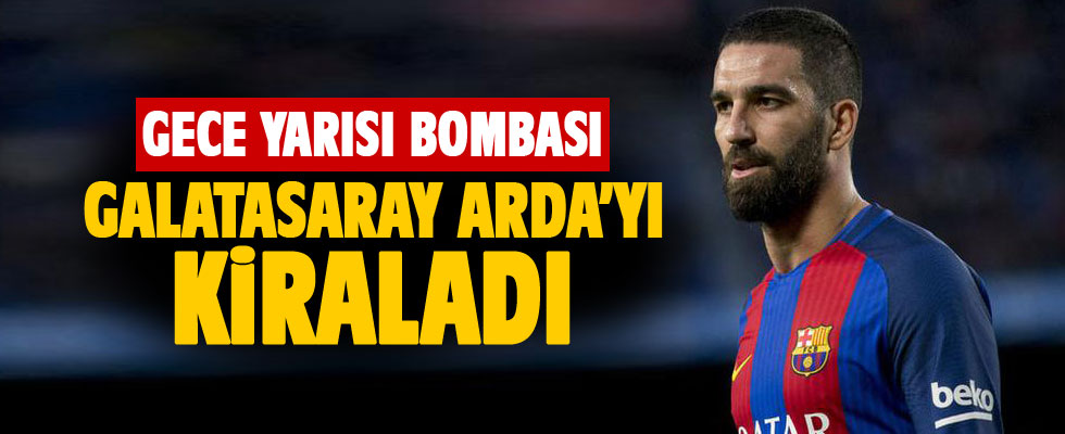 Galatasaray Arda'yı 2 yıllığına kiraladı