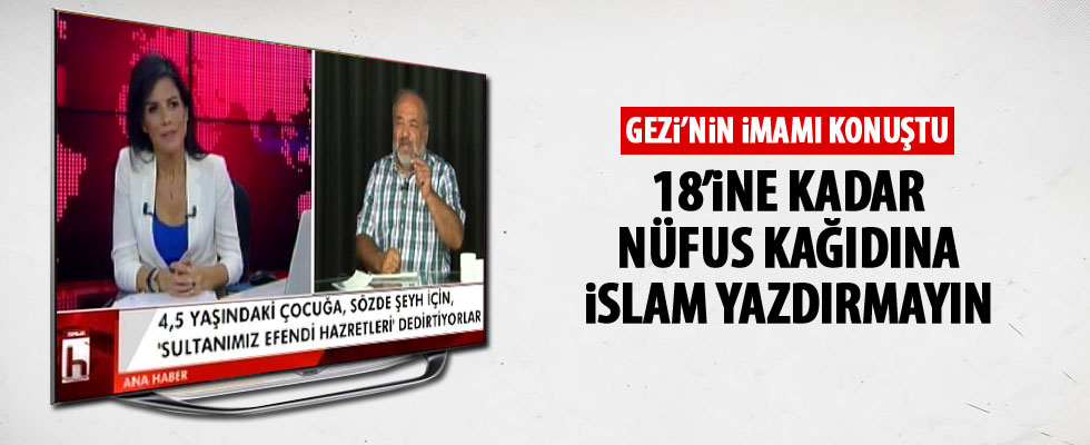 İhsan Eliaçık: 18'ine kadar İslam yazdırmayın