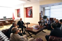 NECATI YıLMAZ - Kılıçdaroğlu, Alevi Bektaşi Federasyonu Heyeti İle Bir Araya Geldi
