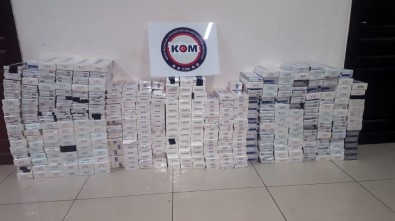 Mersin'de Kaçak Sigara Operasyonu