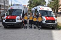 UŞAK VALİLİĞİ - Uşak İl Sağlık Müdürlüğünde Ambulans Teslim Töreni Yapıldı