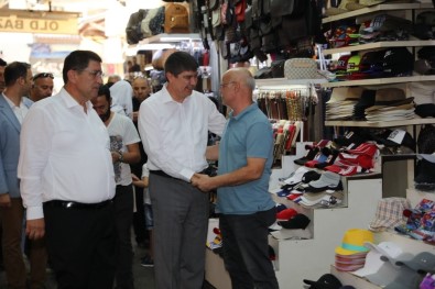 Başkan Türel, Ayakkabıcılar Çarşısı'nda