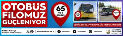 Büyükşehir 65 Adet Yeni Otobüsü Tanıtıyor