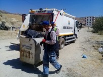Hani Belediyesi Günlük 80 Ton Çöp Topluyor