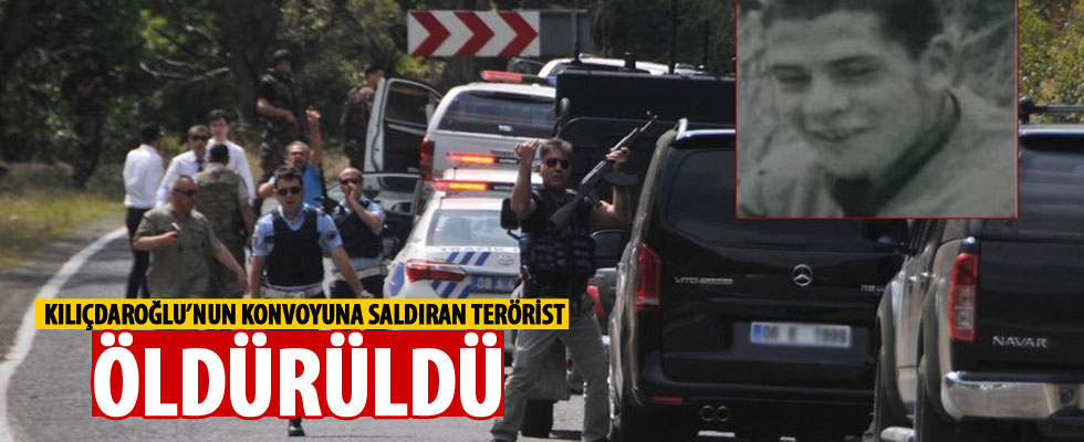 Kılıçdaroğlu'nun Konvoyuna Saldıran Terörist Öldürüldü