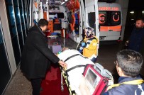 Bursa'da Çatıdan Düşen Şahıs Ağır Yaralandı