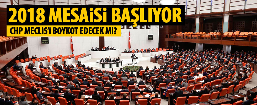 CHP, Meclis'i boykot edecek mi?
