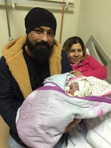 Karaman'da Yeni Yılın İlk Bebeği Sabaha Karşı Dünyaya Geldi