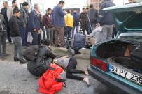 KıZıLPıNAR - Otomobiller Çarpıştı Açıklaması 6 Yaralı