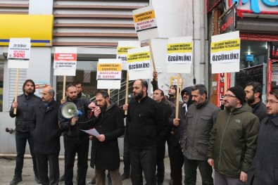 Ağrı'da 28 Şubat Protestosu