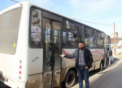 Halk Otobüsünün Elektrik Devresini Keserek Bozuk Para Çaldılar
