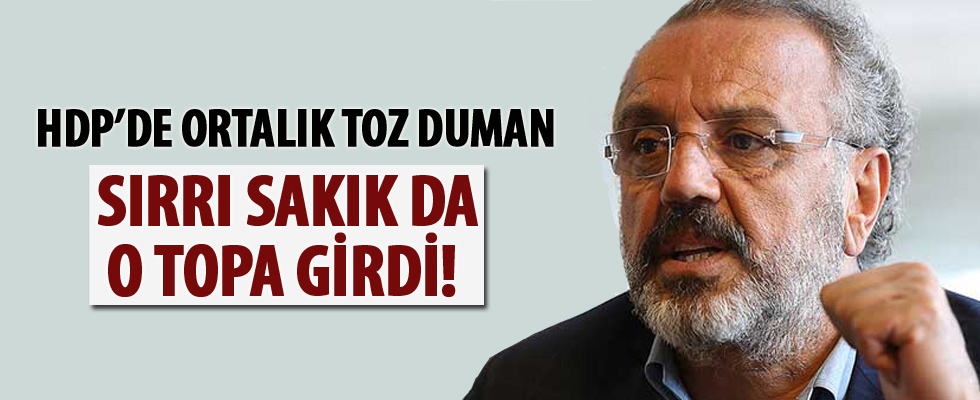 Sırrı Sakık'tan Hasip Kaplan'a destek