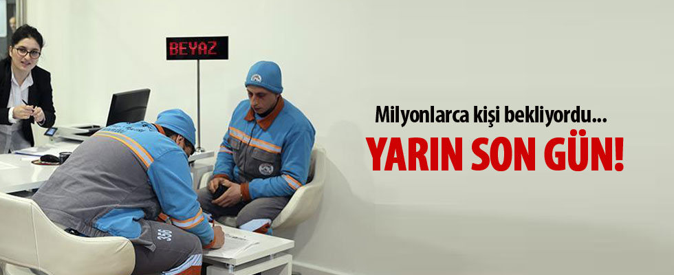 Taşeron işçilerin kadro başvurularında yarın son gün