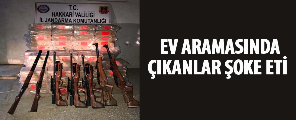 66 bin 250 adet av tüfeği fişeği ele geçirildi