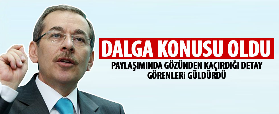 Abdüllatif Şener'den şaka gibi paylaşım