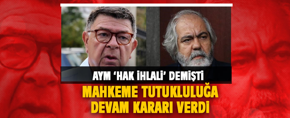 Mehmet Altan'ın tutukluluk haline devam kararı verildi