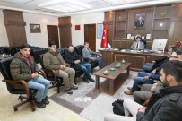 ÇALIŞAN GAZETECİLER - Rektör Yardım, Gazetecilerle Bir Araya Geldi